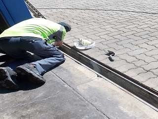 Rinne Zulaufsystem LFA bei der Sanierung